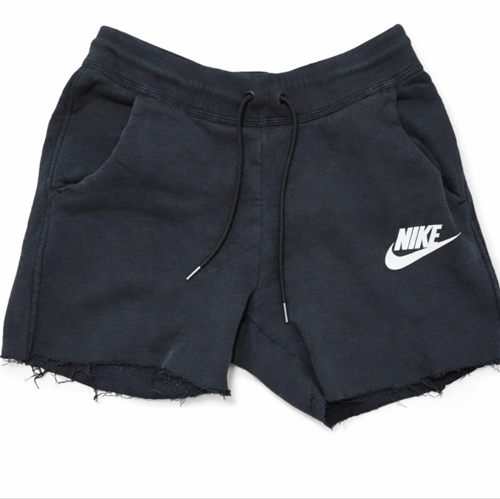 Nike Women’s Cutoff Sweat Shorts Black Size S